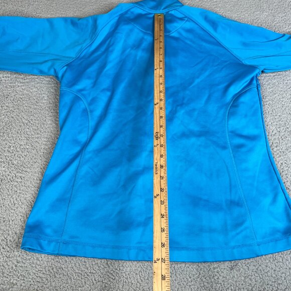 UPS Employee Jacket Womens XL Blue Full Zip Uniform Long Sleeve Logo Pockets - Picture 6 of 7